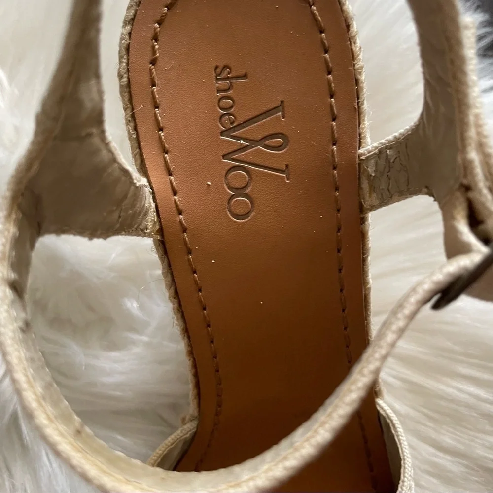 ShoeWoo espadrille wedge sandals